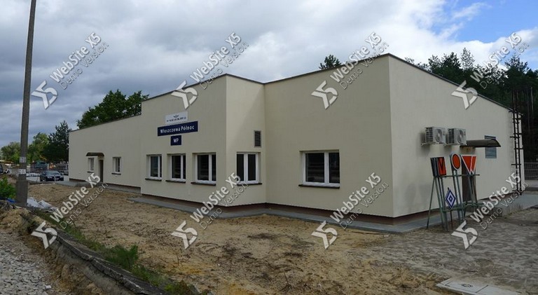 Budynek nastawni Włoszczowa Północ